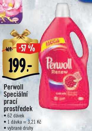Albert Perwoll speciální prací prostředek, 62 dávek nabídka