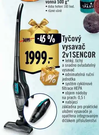 Albert Tyčový vysavač 2v1 sencor nabídka