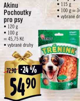 Albert Akinu pochoutky pro psy, 120 g nabídka