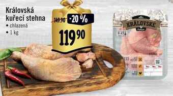Albert Královská kuřecí stehna, 1 kg nabídka