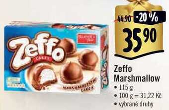 Albert Zeffo marshmallow, 115 g nabídka