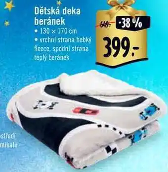 Albert Dětská deka beránek nabídka