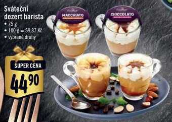 Albert Sváteční dezert barista, 75 g nabídka