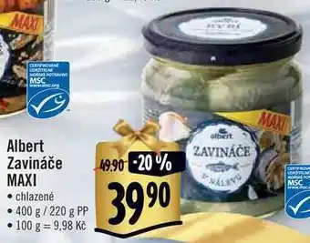 Albert Albert zavináče maxi, 400 g nabídka