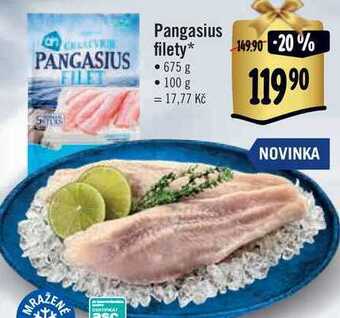 Albert Pangasius filety*, 675 g nabídka
