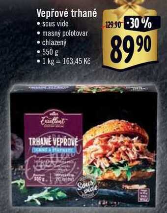 Albert Vepřové trhané, 550 g nabídka
