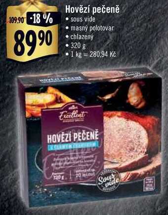 Albert Hovězí pečeně, 320 g nabídka