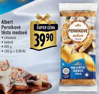 Albert Albert perníkové těsto medové, 400 g nabídka