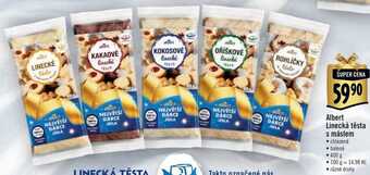 Albert Albert linecká těsta s máslem, 400 g nabídka