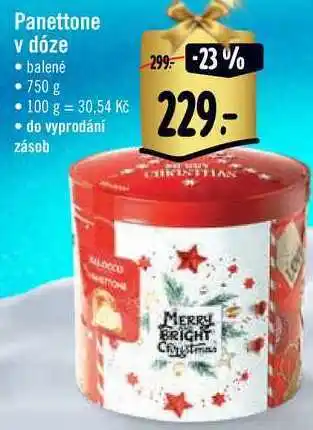 Panettone v dóze, 750 g