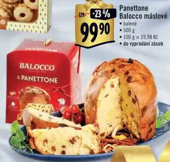 Albert Panettone balocco máslové, 500 g nabídka