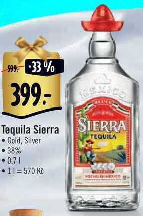 Albert Tequila sierra, 0,7 l nabídka