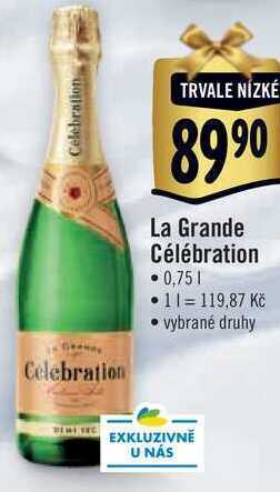 Albert La grande célébration, 0,75 l nabídka
