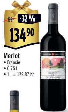 Albert Merlot, 0,75 l nabídka