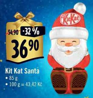 Albert Kit kat santa, 85 g nabídka
