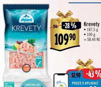 Albert Krevety, 187,5 g nabídka