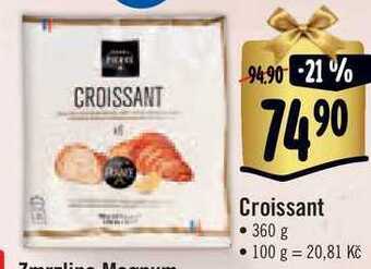 Albert Croissant, 360 g nabídka
