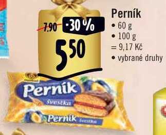 Albert Perník, 60 g nabídka