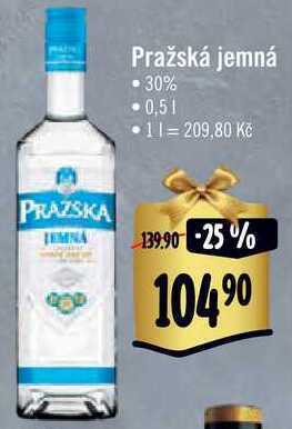 Albert Pražská jemná, 0,5 l nabídka