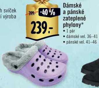 Albert Dámské a pánské zateplené phylony nabídka