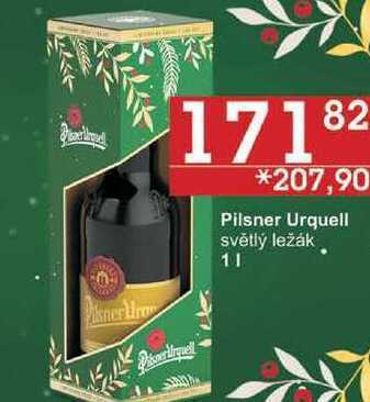 Jip Pilsner urquell světlý ležák, 1 l nabídka