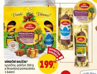 Krásno vánoční balíček, 1 balení