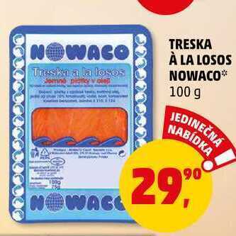 Penny Market Treska à la losos nowaco, 100 g nabídka