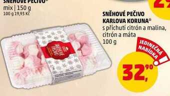 Penny Market Sněhové pečivo karlova koruna, 100 g nabídka