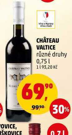 Penny Market Château valtice, 0,75 l nabídka