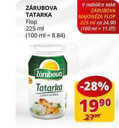 Flop Zárubova tatarka flop 225 ml nabídka