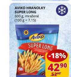 Flop Aviko hranolky super long 600 g nabídka