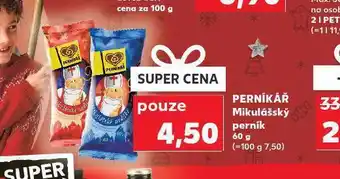Kaufland Perníkář mikulášský perník nabídka