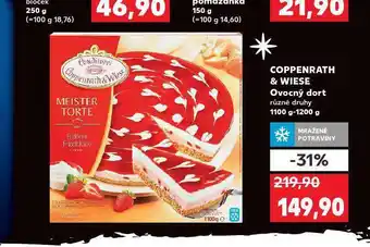 Kaufland Coppanrath & wiese ovocný dort nabídka