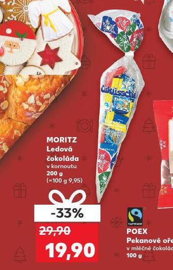 Kaufland Moritz ledová čokoláda nabídka