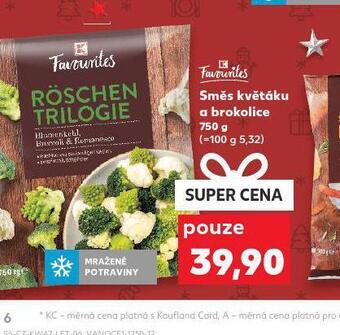 Kaufland Směs květáku a brokolice nabídka