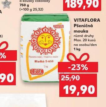 Kaufland Pšeničná mouka nabídka
