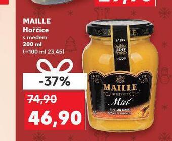 Kaufland Maille hořčice nabídka