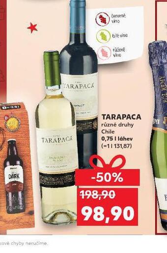 Kaufland Tarapaca nabídka