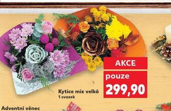 Kaufland Kytice mix velká nabídka