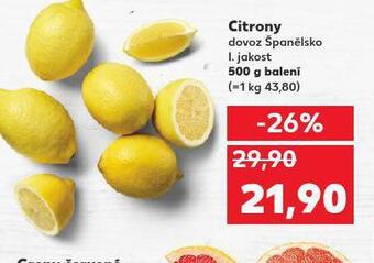 Kaufland Citrony nabídka