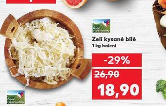 Kaufland Zelí kysané bílé nabídka