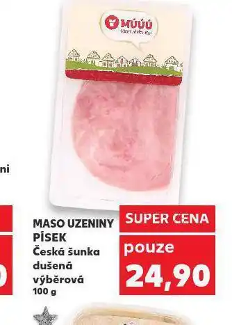 Kaufland Česká šunka dušená výběrová nabídka