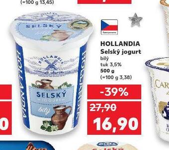 Kaufland Hollandia selský jogurt bílý nabídka
