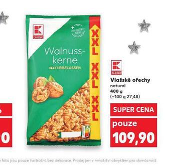 Kaufland Vlašské ořechy nabídka