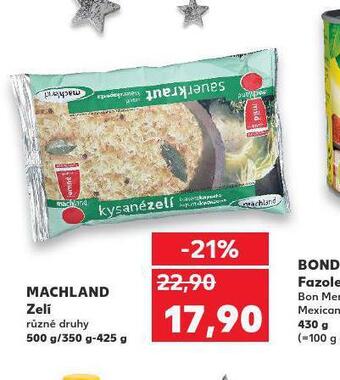 Kaufland Machland zelí nabídka