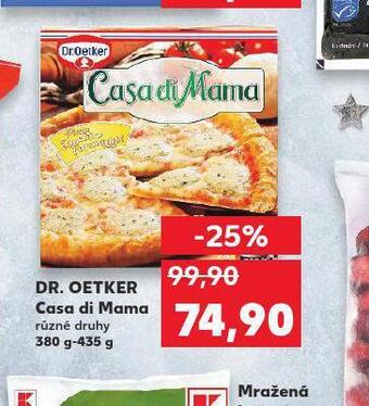 Kaufland Dr. oetker casa di mama nabídka