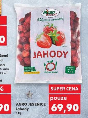 Kaufland Agro jesenice jahody nabídka