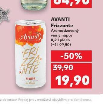 Kaufland Avanti frizzante nabídka