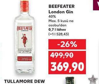Kaufland Beefeater london gin nabídka