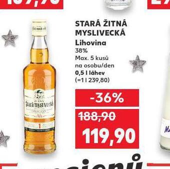 Kaufland Stará žitná myslivecká nabídka